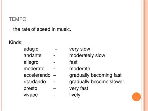 Presto Meaning Music: The Enigma of Speed in Expression